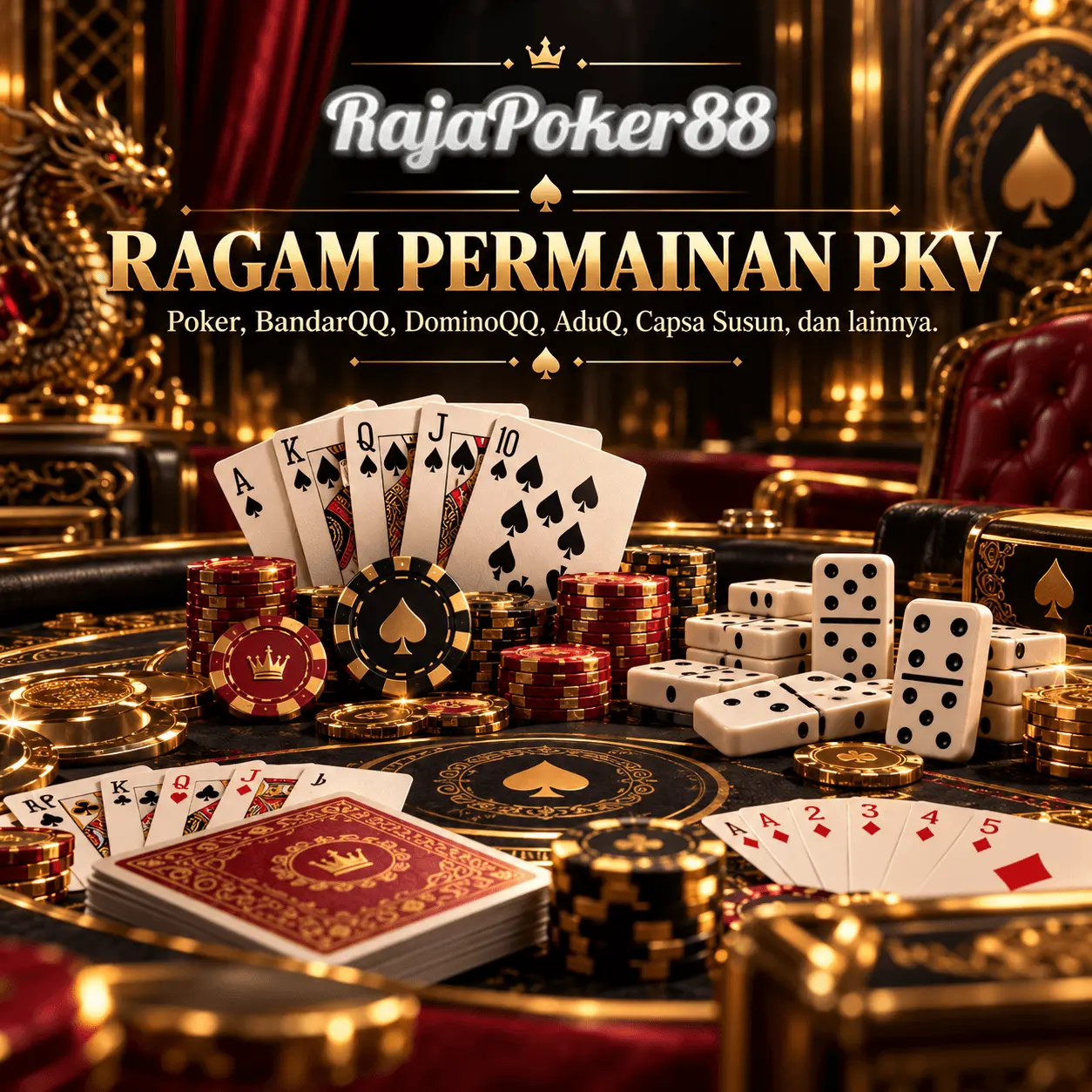 Ragam permainan kartu dalam PKV Games